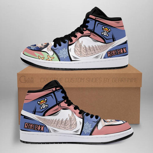 Nico Robin Sneakers Hana Hana No Mi Custom Anime OP Shoes